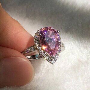 Pink Sapphire Ring